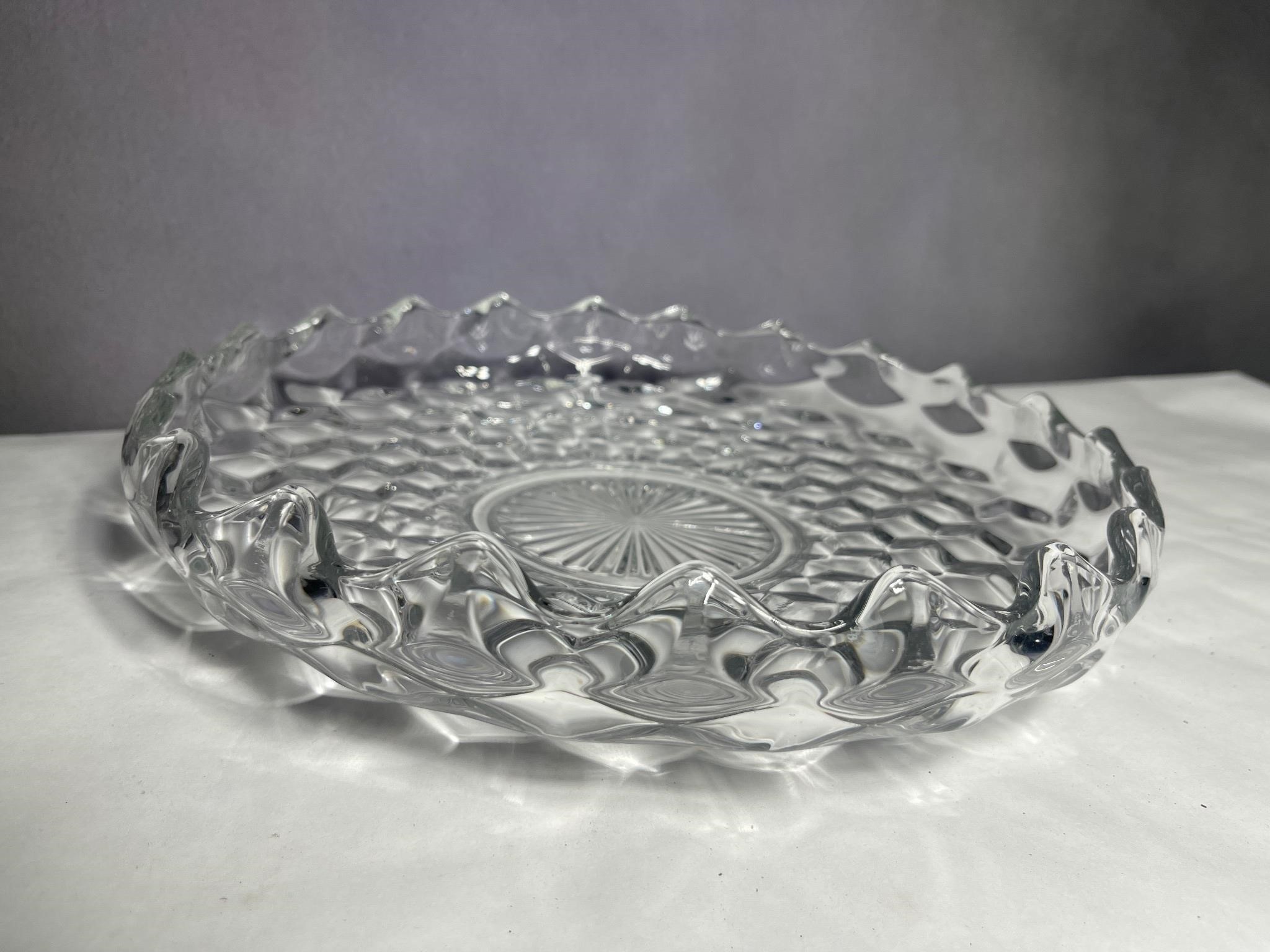 13” American fostoria fruit bowl