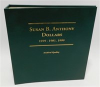Littleton Coin Album - Susan B. Anthony Dollars