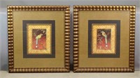 Pair of Original Parrot Paintings