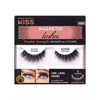 Kiss Lashes Faux Mink Magnetic Lashes, Crowd