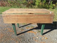 RUSTIC COUNTRY TABLE 46.5X21.5X29 INCHES