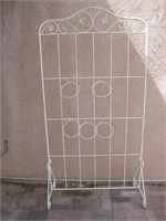 3'x 6' Iron Garden Rack W/Moveable Pot Holders