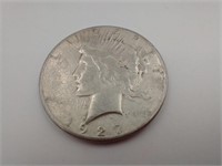 1927S Morgan Silver Dollar