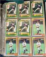 BINDER OF BASEBALL COLLECTOR CARDS