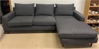 QUALITY LIKE NEW TWO PIECE SECTIONAL SOFA