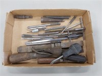 assortment of punches and tools