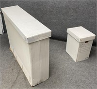 Two Art Storage Boxes B