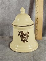 PFALTZGRAFF STONEWARE SUGAR BOWL WITH LID