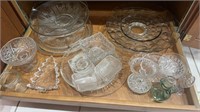 Glass Serving Platters, Bowls, Tableware