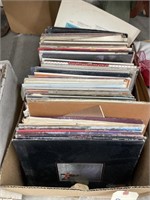 Box of Vinyl Albums