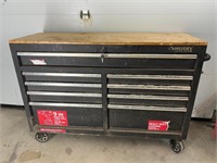 Husky Mobile Workbench Toolbox 52in with Tools