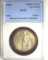 1899-B Trade Dollar NNC MS65 Great Britain