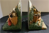 Noah’s Ark book ends - new - each is 6 1/2 inches