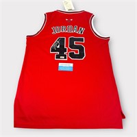 Michael Jordan Signed #45 Bulls Jersey + COA RARE!