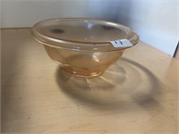 VTG Pink depression glass mixing bowl