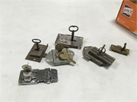 Vintage Cabinet Locks with Keys