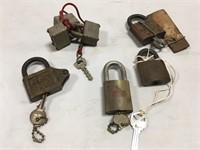 Padlocks with Keys