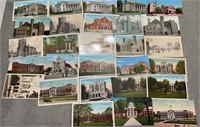 Antique historical KY postcards