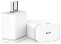 iPhone 15 Fast Charger, 20W USB C Charging Block f