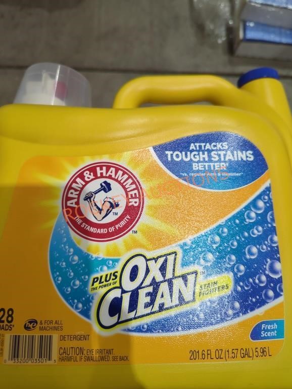 Oxi clean laundry detergent 128 loads