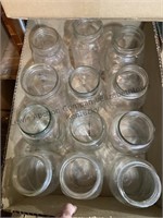 2 boxes of canning jars