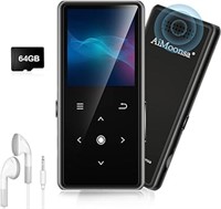 (P) 64GB MP3 Player with Bluetooth 5.2, AiMoonsa M