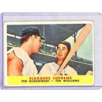 1958 Topps Sluggers Supreme Ted Williams