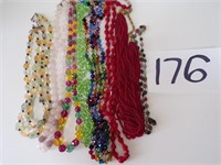 Asst Vintage/Now Costume Necklaces
