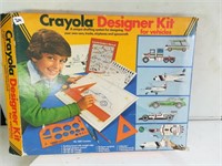 Crayola Designer Kit for Vehicles in Box