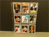 9 - Wayne Gretzky Collectible Hockey Cards