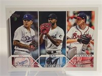 2023 Topps Series 1 Leaders Urias/Alcantara/Fried