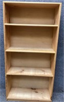 Rustic Pine Bookshelf