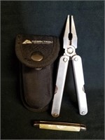 Ozark Trail Multi-Tool and vintage Pocket Knife