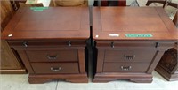 Pair of Night Stands 28"W 19"L 28 1/2"H