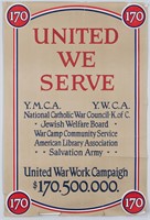 14 WWI VICTORY LIBERTY LOAN POSTERS