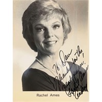 Rachel Ames signed photo