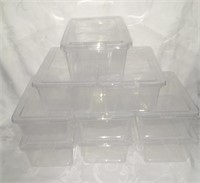 9 Storage Containers with Lids -New