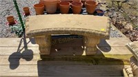 3pc Concrete Bench