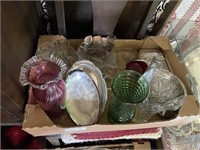Assorted Crystal Serving Dishes and Vases