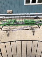 outdoor patio bench 5.5 feet