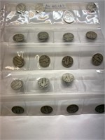19-1920’s and 1930’s standing liberty quarters