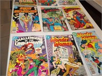 12) assorted vintage comic books