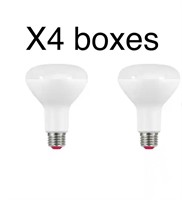 4 Boxes of Light Bulbs (2 per pack)