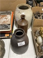 3 Antique Stoneware Pieces