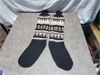 Handmade Peruvian boot socks