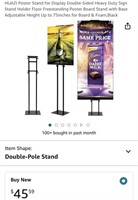 Poster Display Stand (Open Box)