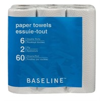 Baseline 2-Ply Paper Towel - 6 Pack