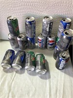 Collection of Star Wars Soda Cans