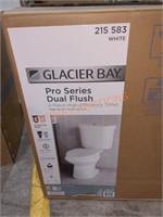 Glacier Bay Dual Flush 2 PC High Efficiency Toilet