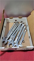 Big lot of large wrenches